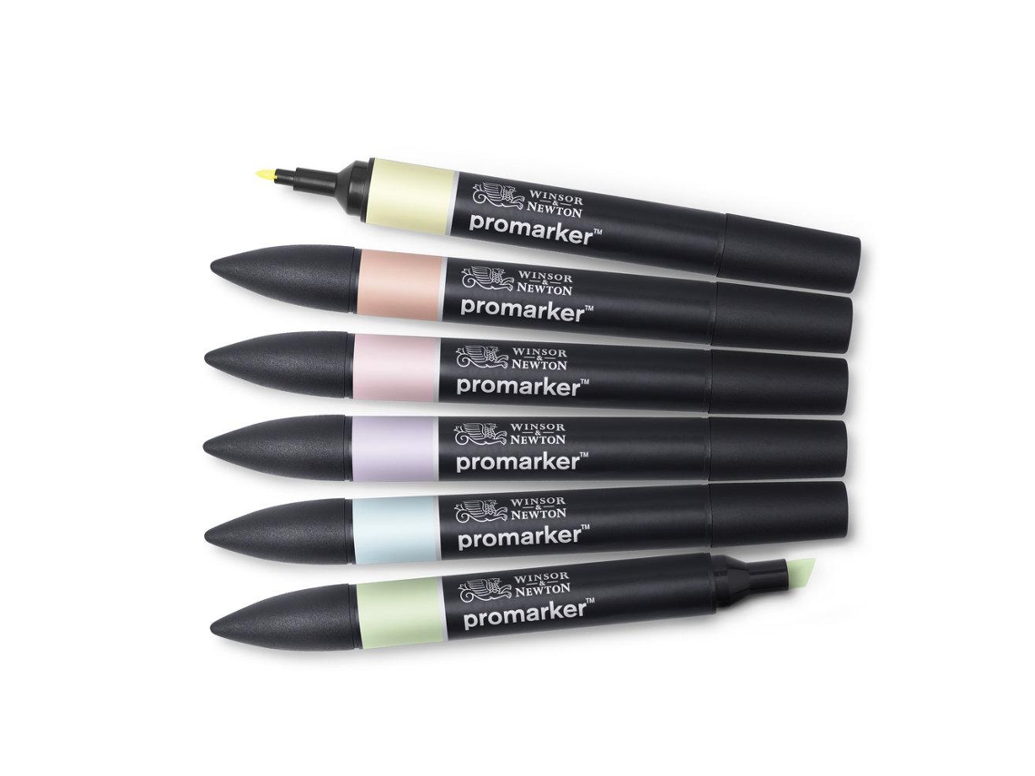 Promarker W&N Set 6 Iluminadores Tonos Piel