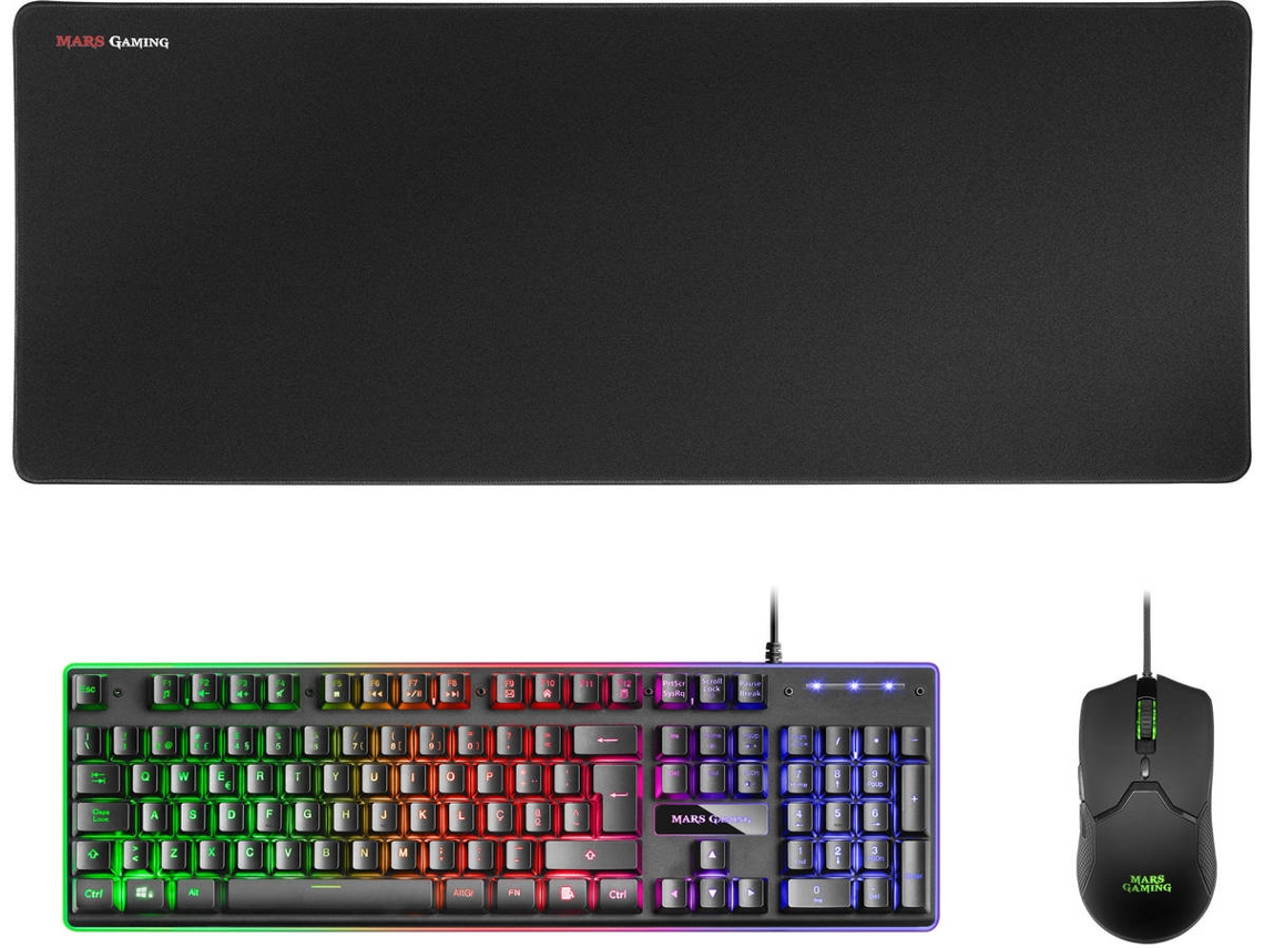 Bundle Gaming MARS GAMING MCPXBPT (Teclado + Ratón)