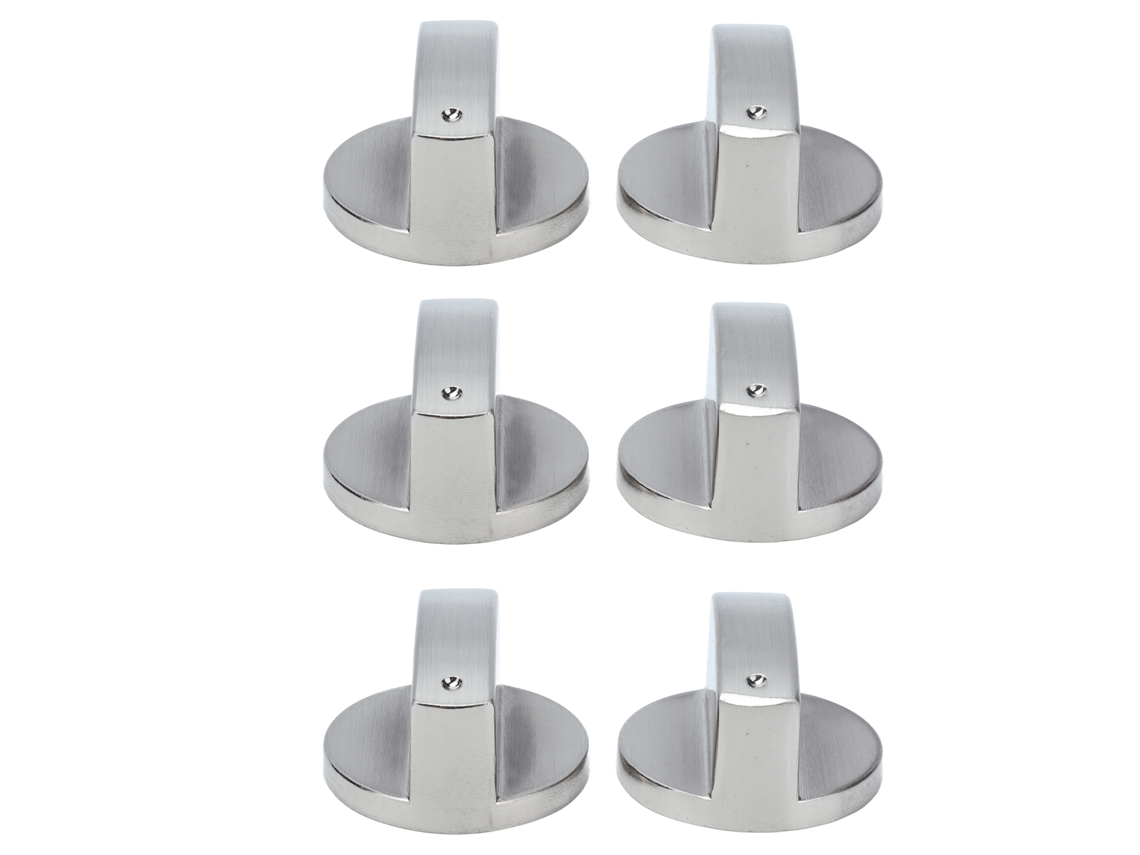 6 Perillas De Control Giratorias De Aleación De Zinc De 8 Mm Para Estufas De Gas Y Hornos Microondas.