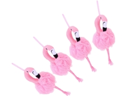 Juego de 4 toallas de baño suaves y cómodas.