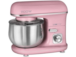 Batidora Amasadora con Bol CLATRONIC KM 3711 (1100 W - Bol 5 L - Rosa)