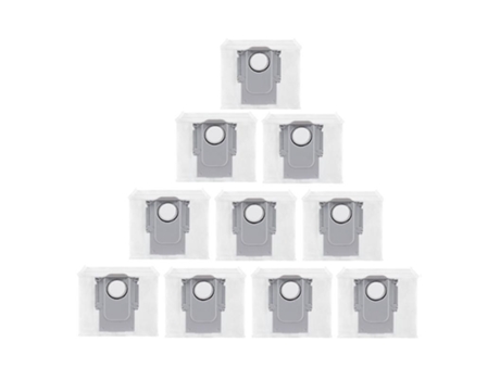 10 pçs saco de pó para xiaomi roborock q7 max/q7max+/t8/g10s/g10spro