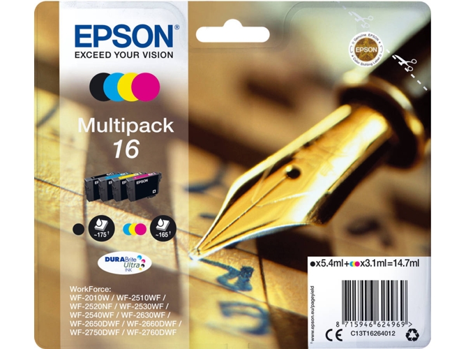 Cartucho de tinta EPSON C13T16264012