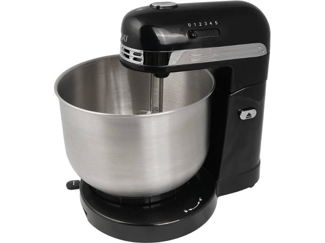 Robot De Cocina 350w batidora amasadora sigo 350 negro sogo batss14505 5 velocidades taza 3.5