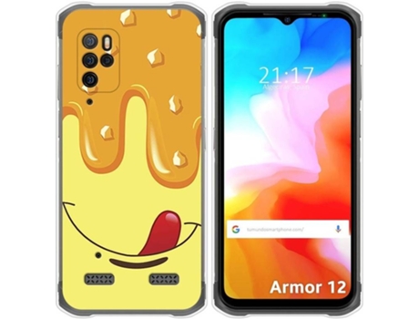 Carcasa Ulefone Armor 12 5G TUMUNDOSMARTPHONE Dibujos Helado Vainilla Multicolor
