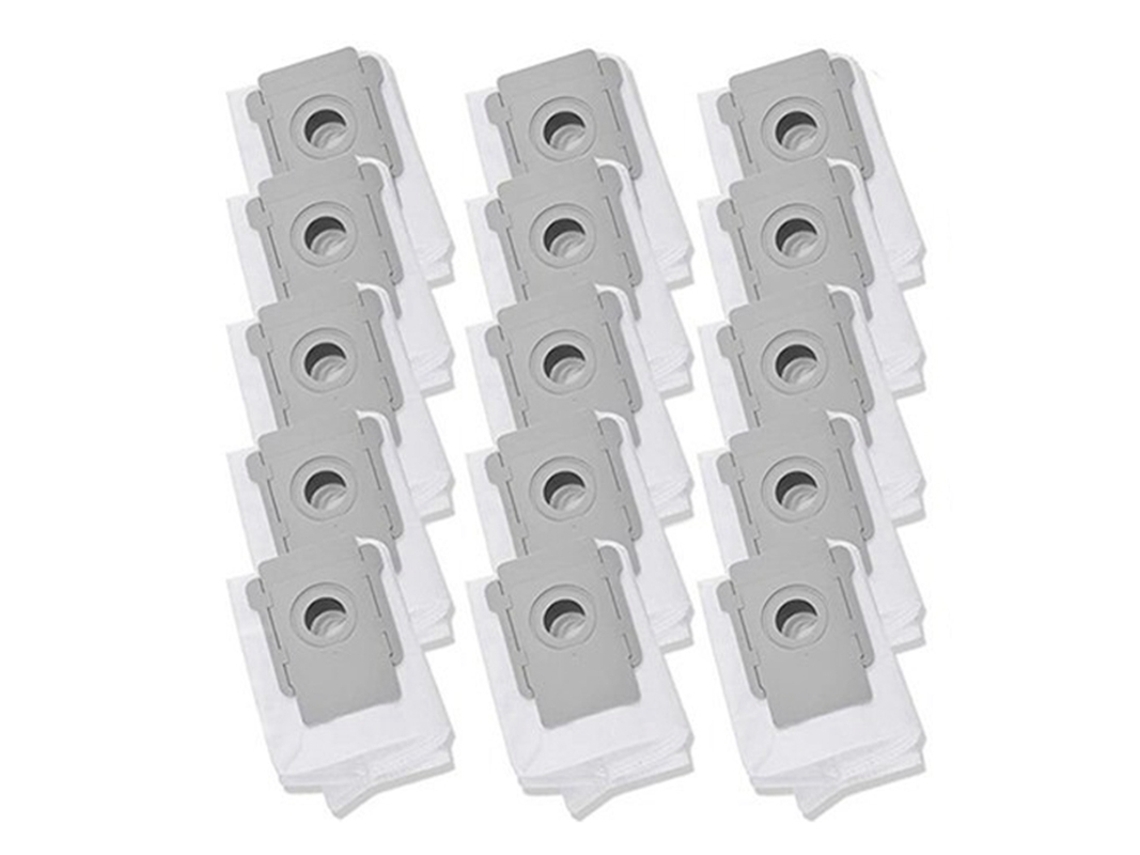 15 piezas de bolsas de polvo para Irobot Roomba I7 I7 E5 E6 S9 S9 Robot aspirador bolsa de filtro accesorios de repuesto