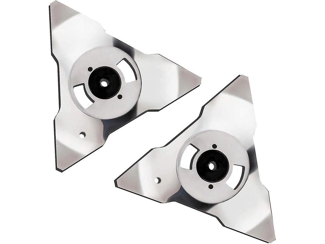 Paquete De 2 Cuchillas De Repuesto Para Cortacésped Robótico Robomow Modelos Rs Ts Ms Rc Tc Mc, Acero Inoxidable Xc