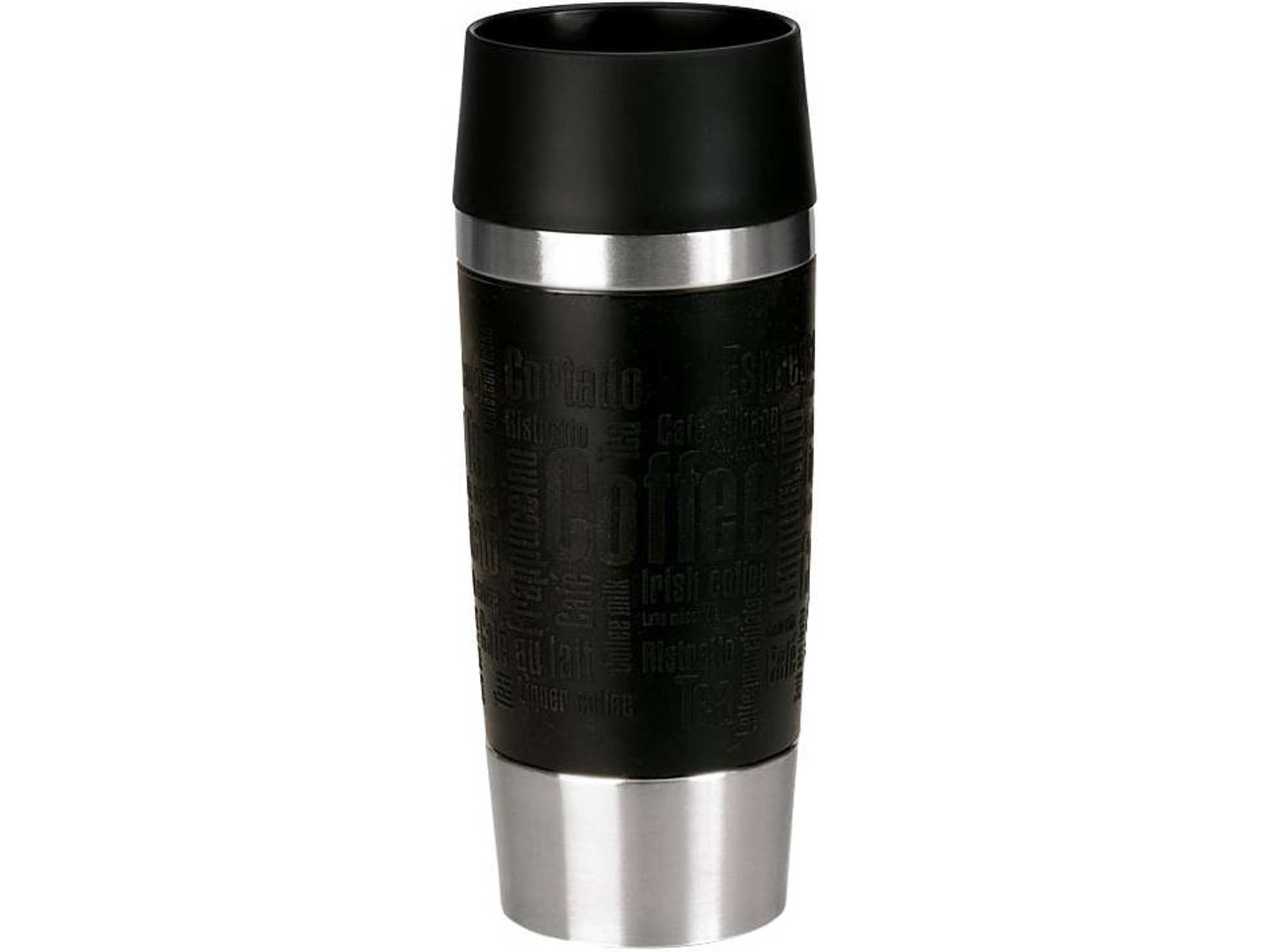 Botella Térmica EMSA Travel Mug Negro