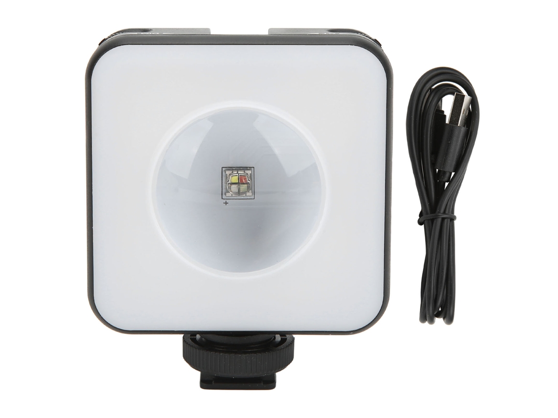 Luz De Relleno Led Mini Rgb Con Imán Bolsillo Para Cámara Luz De Video Para Streaming En Vivo