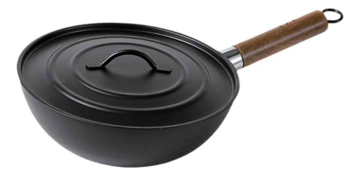Wok Sartén De Hierro Wok Ollas Generales Antiadherentes Sarty Sautevayotoy