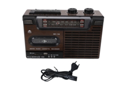 Reproductor De Casetes Portátil Retro Con Radio Am/sw/fm De 4 Bandas, Efecto De Campo Cercano, Enchufe Europeo, 220 V.