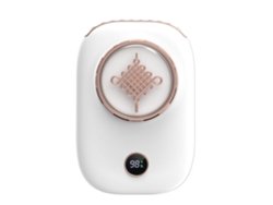 Mini ventilador portátil recargable, blanco, con 3 velocidades y batería de 2000 mAh BRILVIBERA