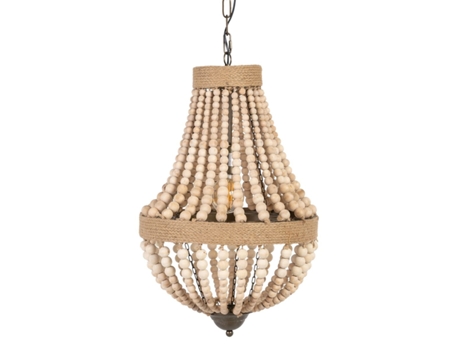 Lámpara de Techo Natural 220-240 V 40x40x62 cm