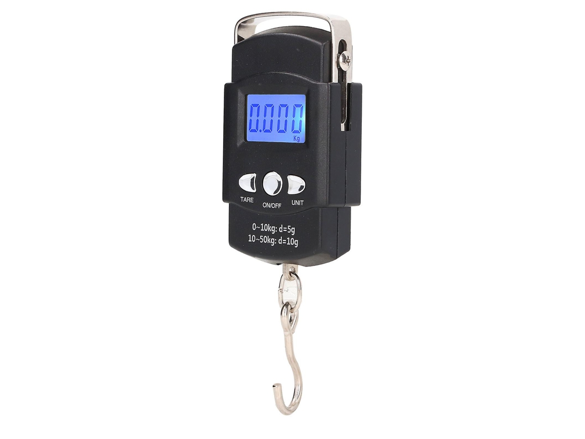 Báscula De Pesca Colgante Digital Lcd 50 Kg Gertiz