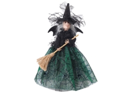 Bruja Con Falda De Telaraña, Adorno De Escritorio, Decoración Para Fiesta De Halloween, Casa Embrujada