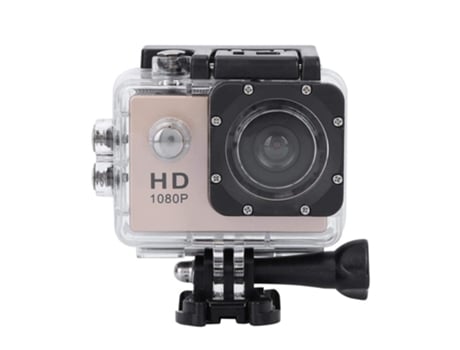 Action Cam Soporte de batería Full HD 1080P a prueba de agua 30M