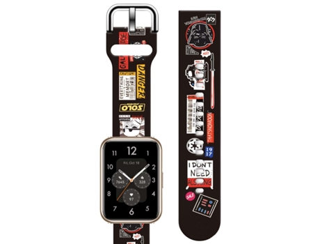 Correa Silicona Suave Personalizada Huawei Watch Fit 2 Star Wars