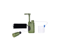 Filtro de agua portátil, purificador de agua Personal de emergencia para acampar con soporte interno de carbono y ultrafiltración ONEVER