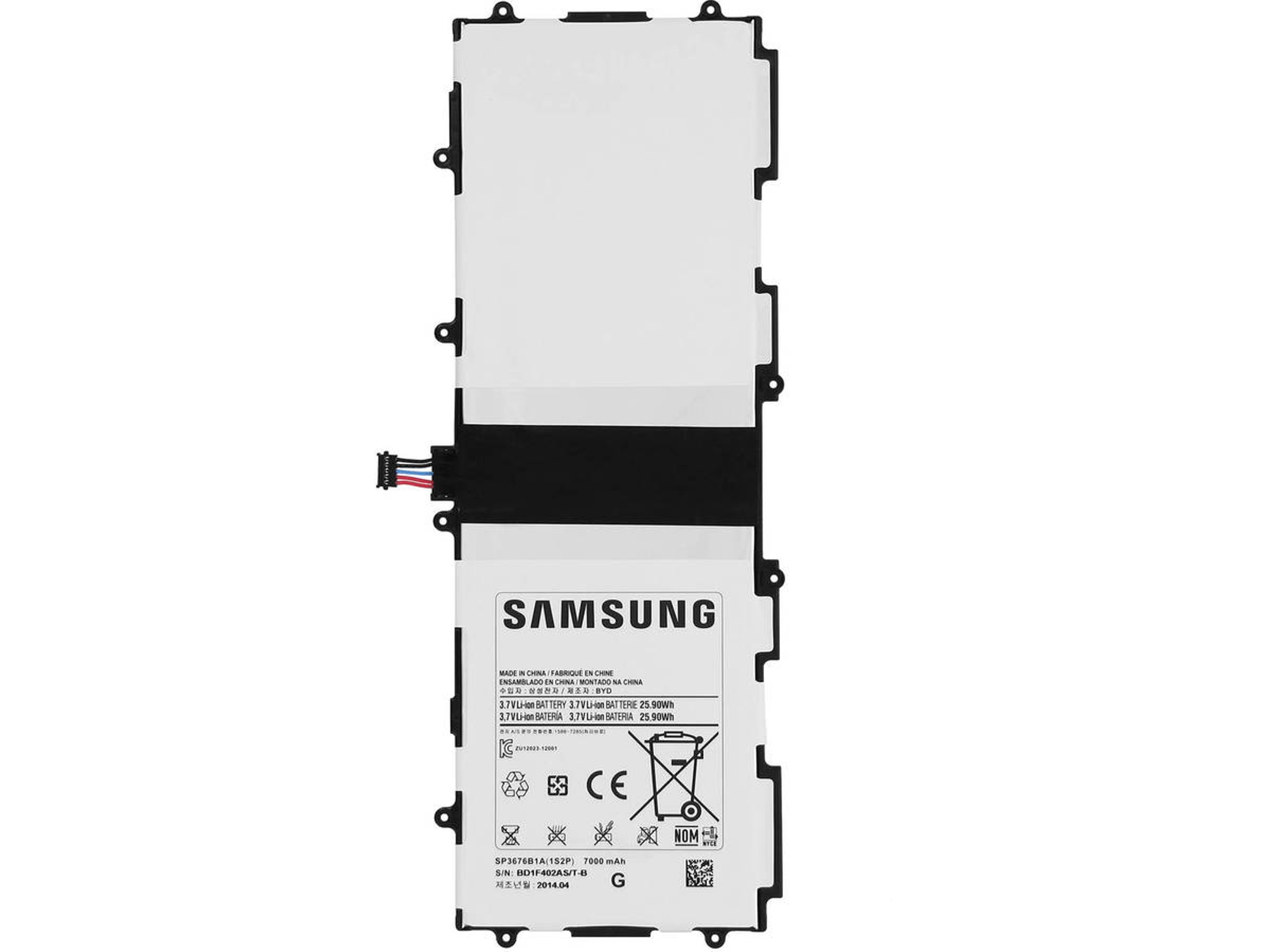 Batería SAMSUNG (Samsung Galaxy Tab -  7000 mAh)
