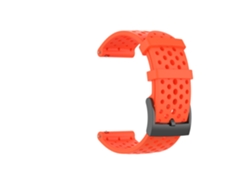 Pulseira de Silicone para Relógio Suunto 9 /d5 /spartan 24mm CZHHMART Vermelho (curta)