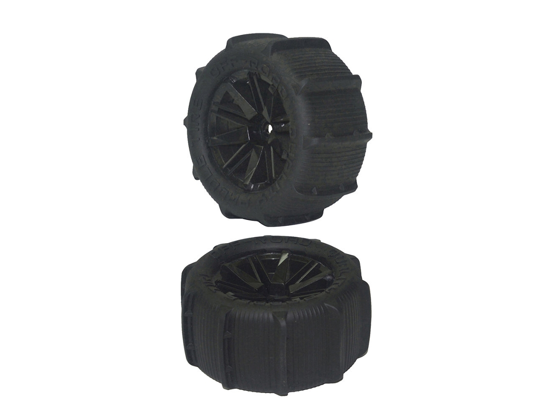 4 Neumáticos Para Coches Rc 1/14 Y 1/16 Para Wltoys 144001 124018 124019 104001 Hbx 16889 Sg1601 Sg1602 Xlf 16