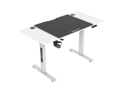 Escritorio ajustable en altura Stryn con ruedas 72-117 x 120 x 60 cm - Blanco PRO.TEC