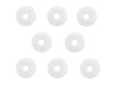 Peças para ecovacs x1 peças de casa inteligente substituíveis kit de pano pano esfregão