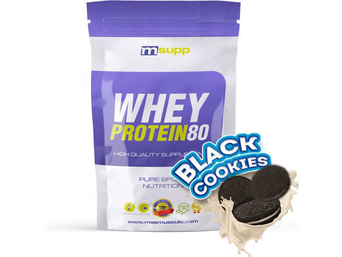 Whey Protein80 - 500g Black Cookies Masmusculo