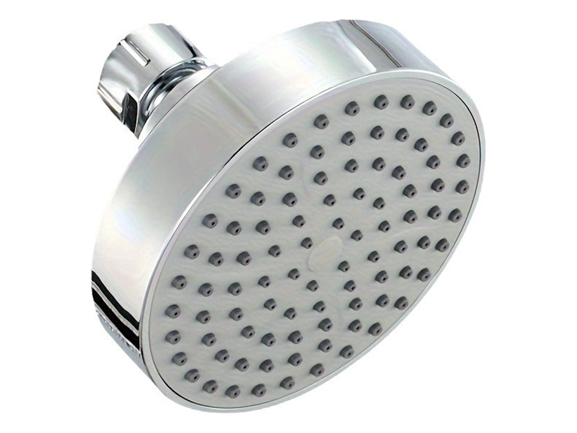Ducha de agua caliente con boquilla plateada de 4 pulgadas Mslowmoose
