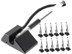 Paquete De 20 Bolígrafos Negros De 0,5 Mm, Adhesivos, Ergonómicos, De Plástico, Para Uso De Oficina.