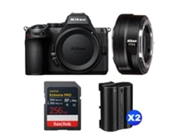 Nikon Z5 Ii + Ftz Ii + 1 Sandisk 256gb Extreme Pro Uhs-ii Sdxc + 2 Nikon En-el15c + Ebook “20 Consejos Para Fotos Que Impactan”