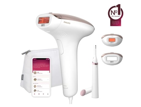 Depiladora Eléctrica PHILIPS BRI921/00 (Blanco - Rosa)