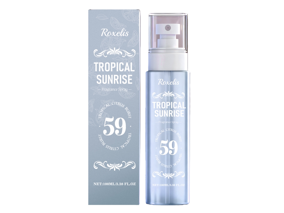 Perfume Delicia Tropical con Vibrantes Notas Cítricas
