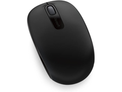 Ratón MICROSOFT Mobile (Inalámbrico - Casual - 1000 dpi - Negro)