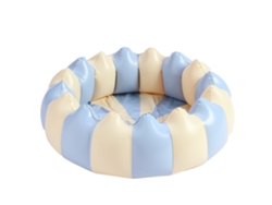 Piscina de bolas CHRUI para niños, PVC grueso, 120 cm (azul)