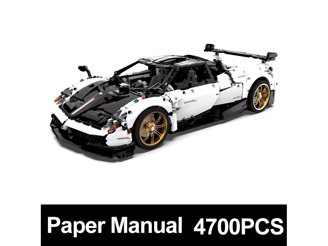 Modelo de superdeportivo Huayra, bloques de construcción, juguete, rompecabezas, bricolaje, regalo de cumpleaños MDUG