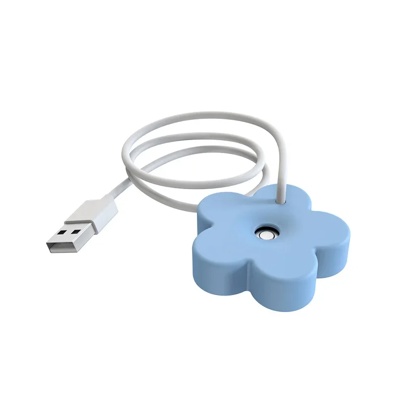 Humidificador portátil pequeño para flores, rociador de agua Mdug (azul)