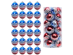 KOFIHETY Adornos navideños irrompibles y duraderos para decorar fiestas del Día de la Independencia, con temática patriótica, diseño ingenioso, fáciles de colg