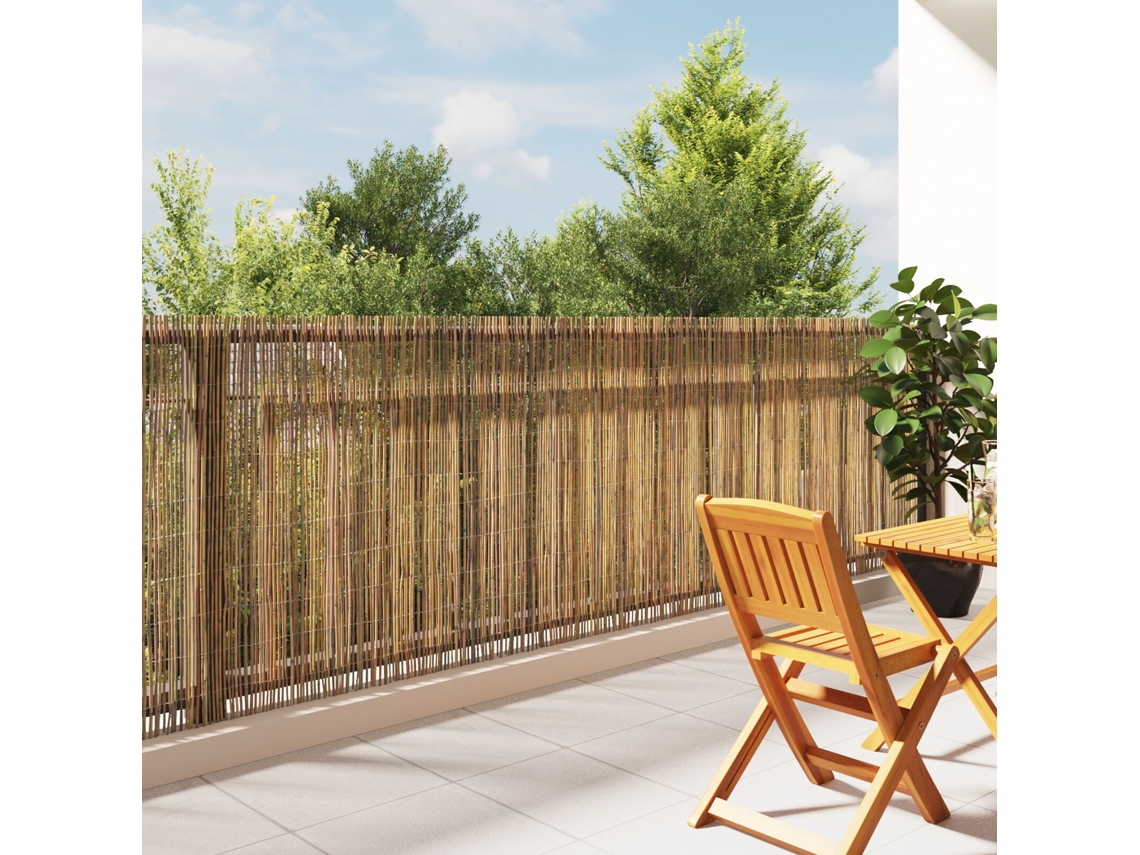 Valla de bambú de 500 x 125 cm Lovely Home