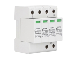 Protector De Sobrecarga Dc 1000v 40ka Dispositivo Protector Para Sistema De Energía Fotovoltaica 4p Blanco