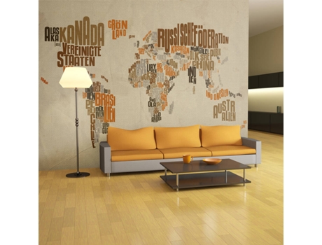 Papel de Pared ARTGEIST Map Of Adventures (400x309 cm)