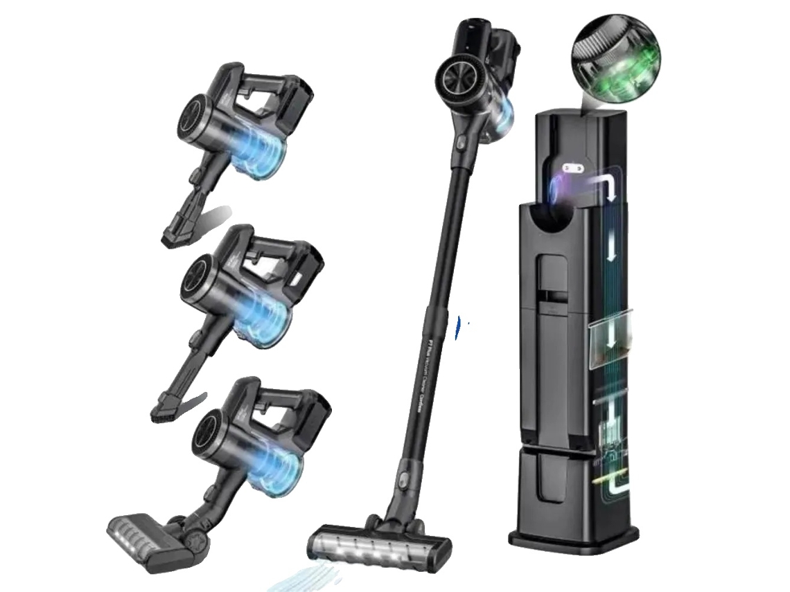 Aspiradora vertical Yanhama P7 Plus, 25 kPa, 60 minutos de autonomía, OEM