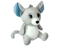 Peluche WILD PLANET Ratón (12 x 15 x 15 cm - Poliéster)