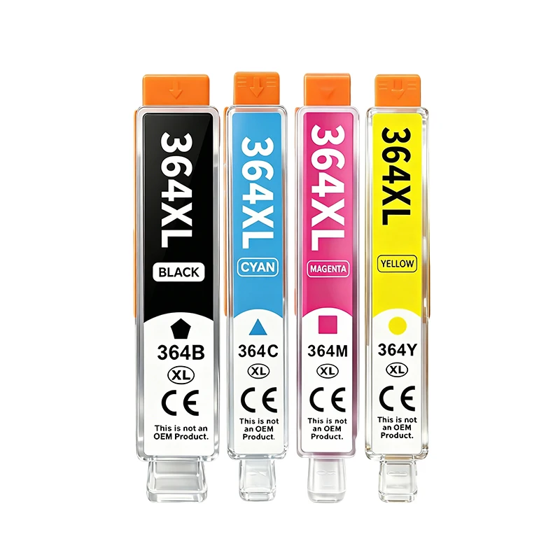4 Cartuchos De Tinta (sin Foto) 364xl Para Hp 364 Hp364 Xl Para Photosmart 5510 5515 6510 B010 B109 B209 Deskjet 3070a