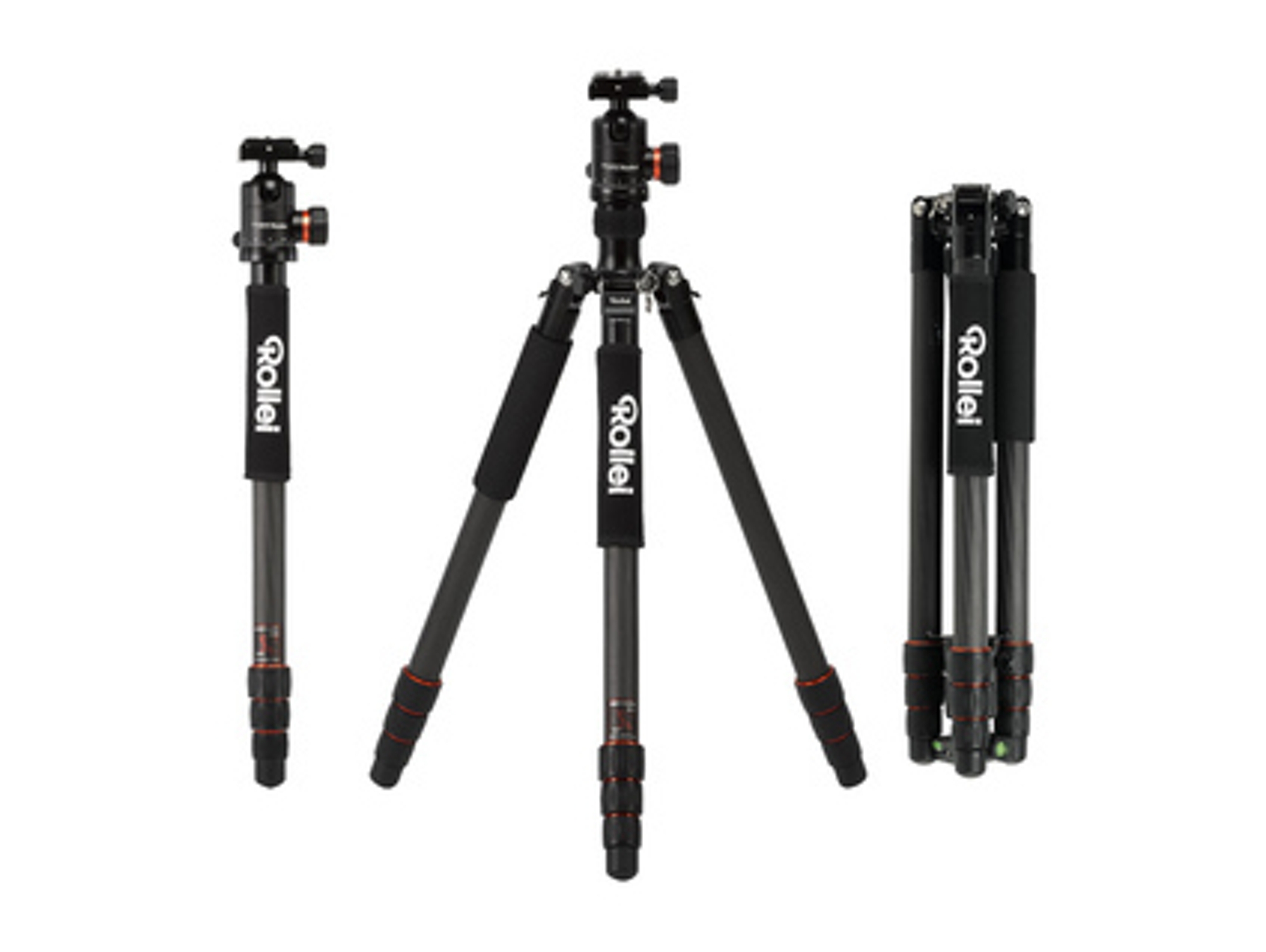 Trípode ROLLEI C6i Carbon (Bola - Altura Máxima: 171.5 cm - Carbono)