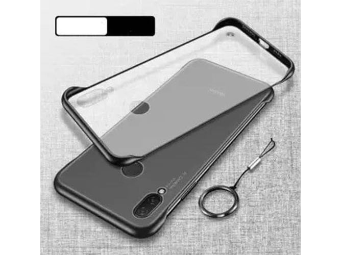 Kit Carcasa y Soporte Magnético Auto Huawei P20 Lite Naked Transparente
