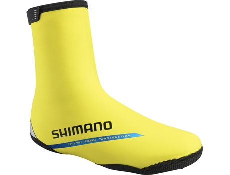 Zapatillas para Unisex SHIMANO road thermal cubre zapatilla neon Amarillo de Ciclismo (S)
