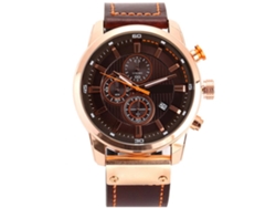 Reloj De Pulsera Moderno De Cuarzo Con Calendario Para Hombre De Curren - Esfera Redonda