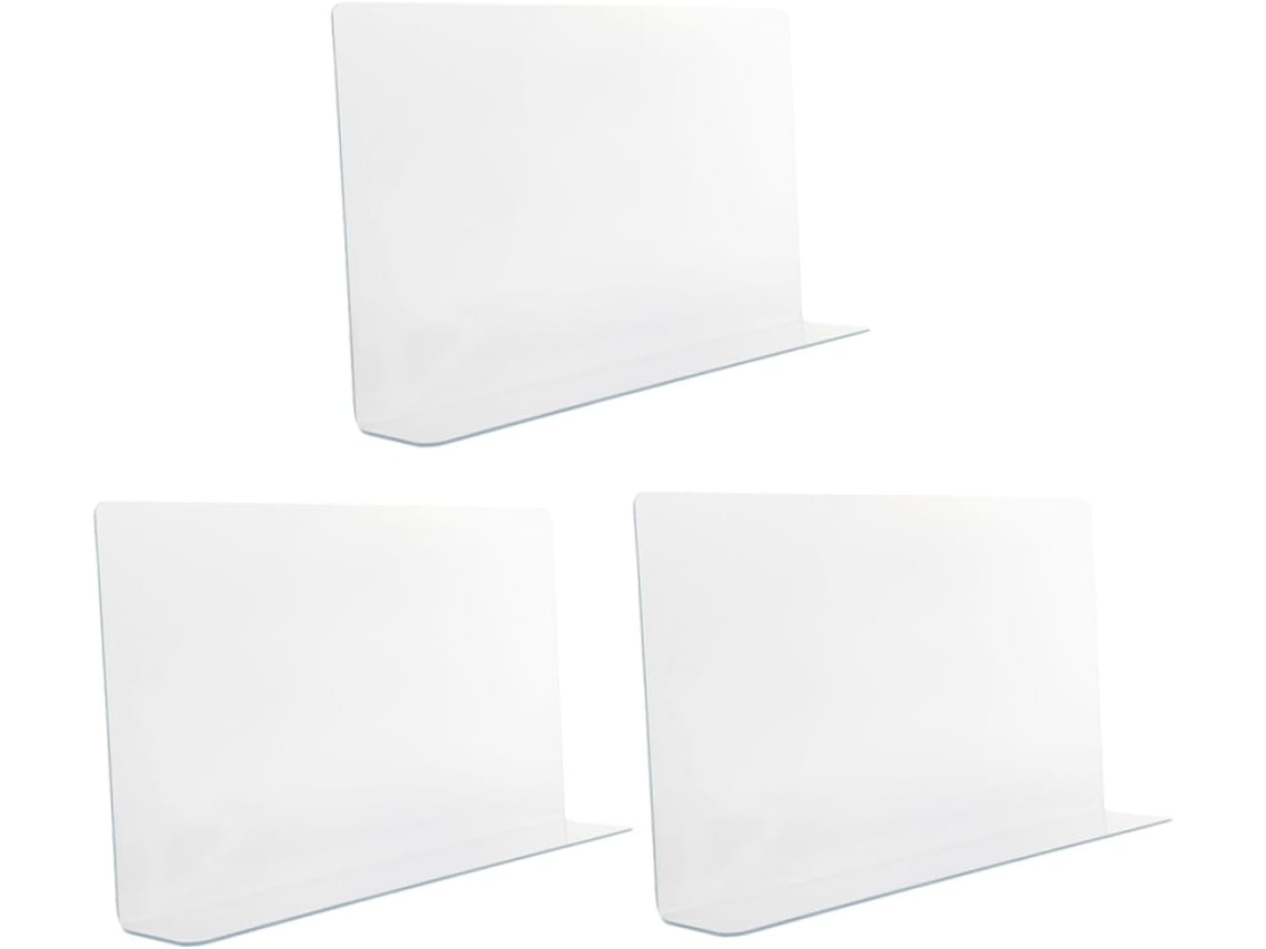 Pp, 3 Piezas Protectores Transparentes Contra Salpicaduras Para Bañera, Barrera De Agua Para Ducha