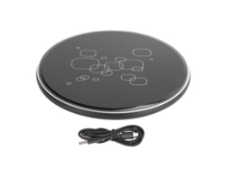 Base De Carregamento Sem Fio 15w Kuulaa Para Celular, Base Portátil Com Sensing Inteligente, Preto